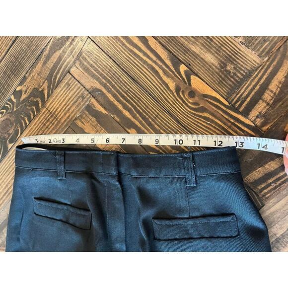 US Navy Women’s 13R Black Enlisted Service Uniform Dress Slacks Military Neutral - Picture 4 of 8